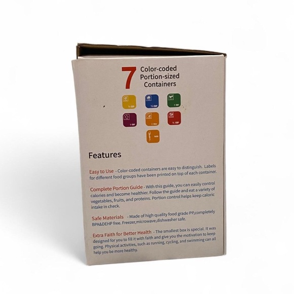 Portion Control Containers. - Picture 4 of 6